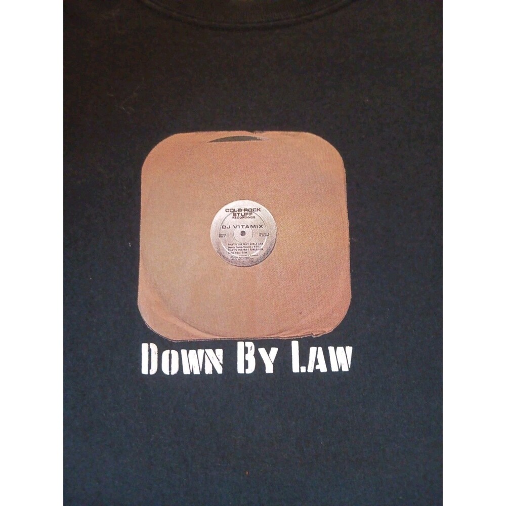Down By Law Band T-Shirt Size Large Punk Rock Vtg Nofx Descendents Record